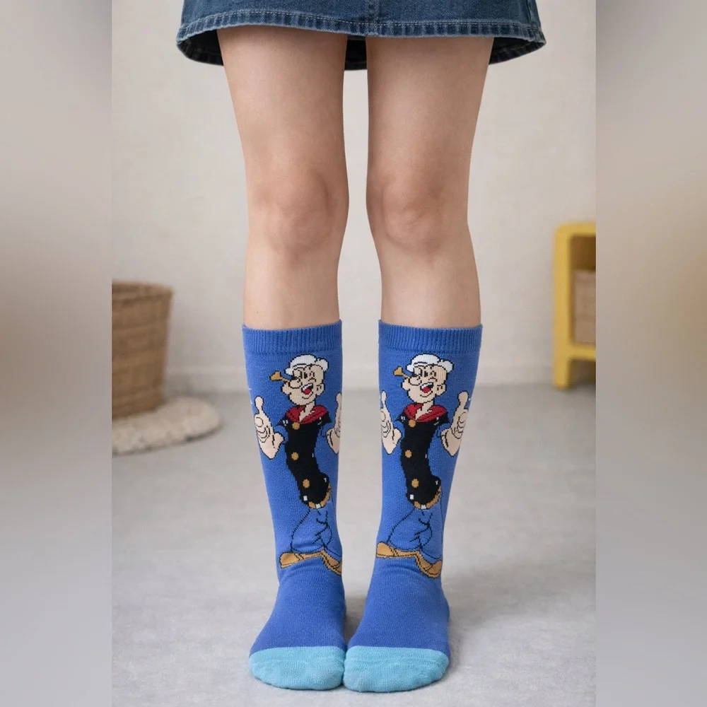 Popeye ‎ Crew Socks